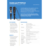 Aqua Master Tools Combo pH pen P110 PRO 2.0 (pH, EC, Temp)